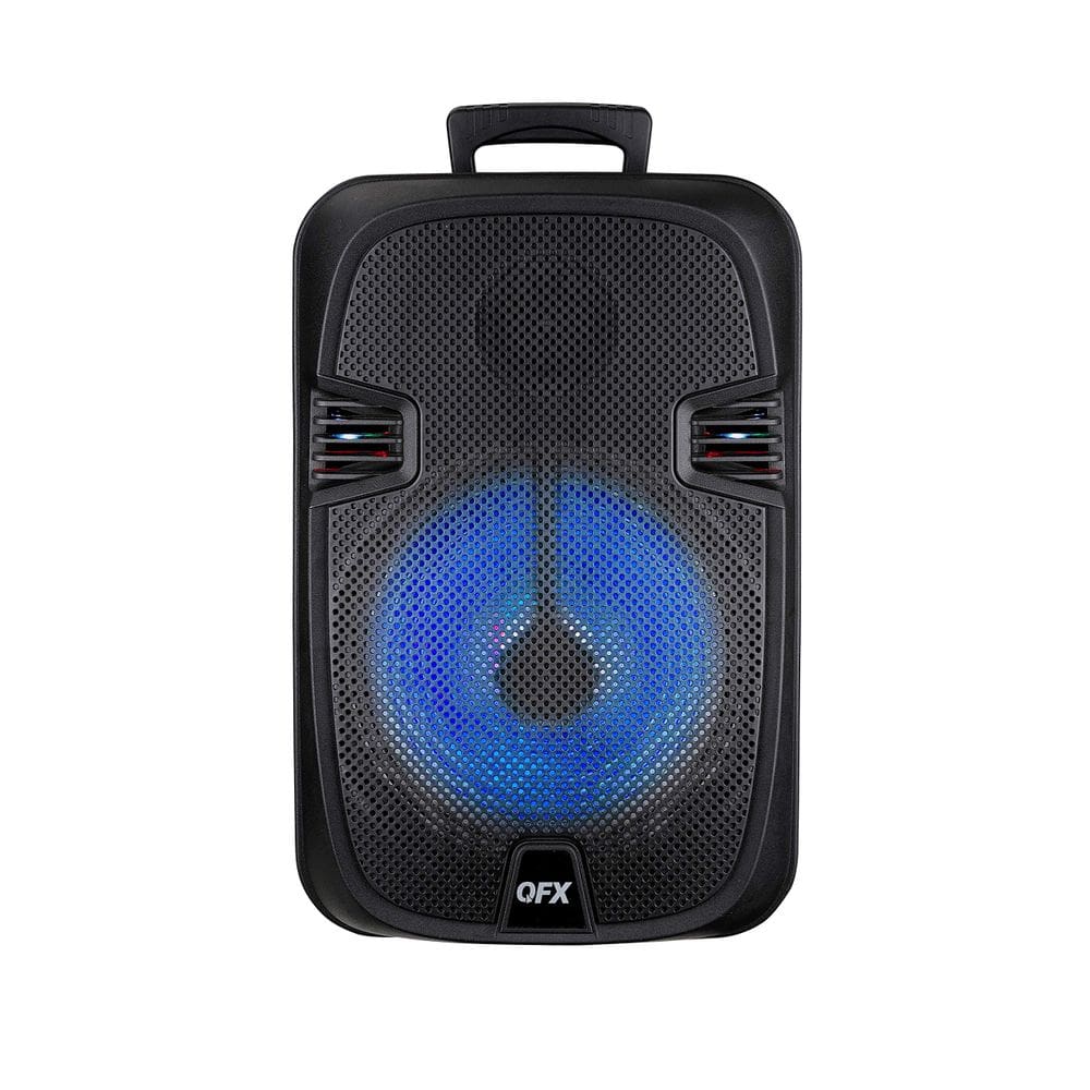 Sistema de som Party QFX PBX-1206 recarregável 30 cm preto