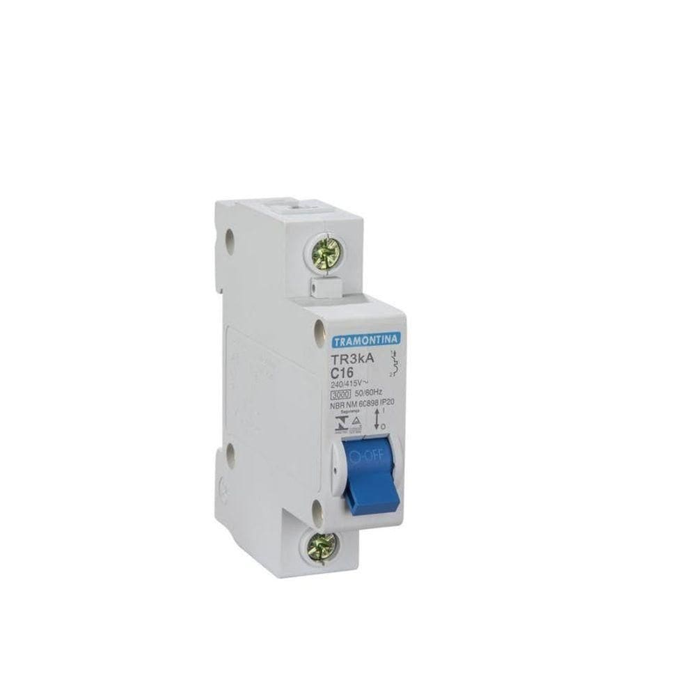 Disjuntor Tr3ka 1p Curva C 10a - Tramontina