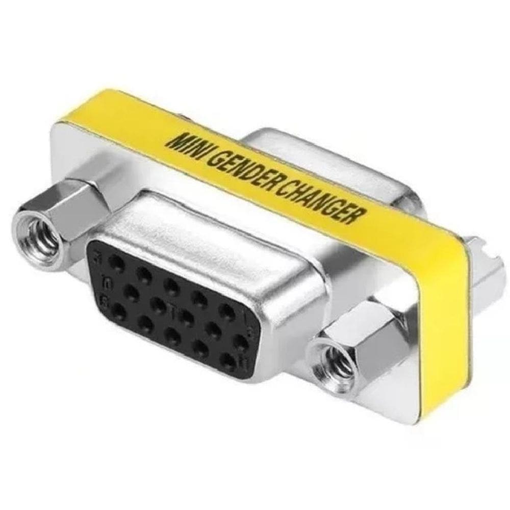 Emenda Vga 15P Femea X Vga 15P Femea - Emenda Cabo VGA