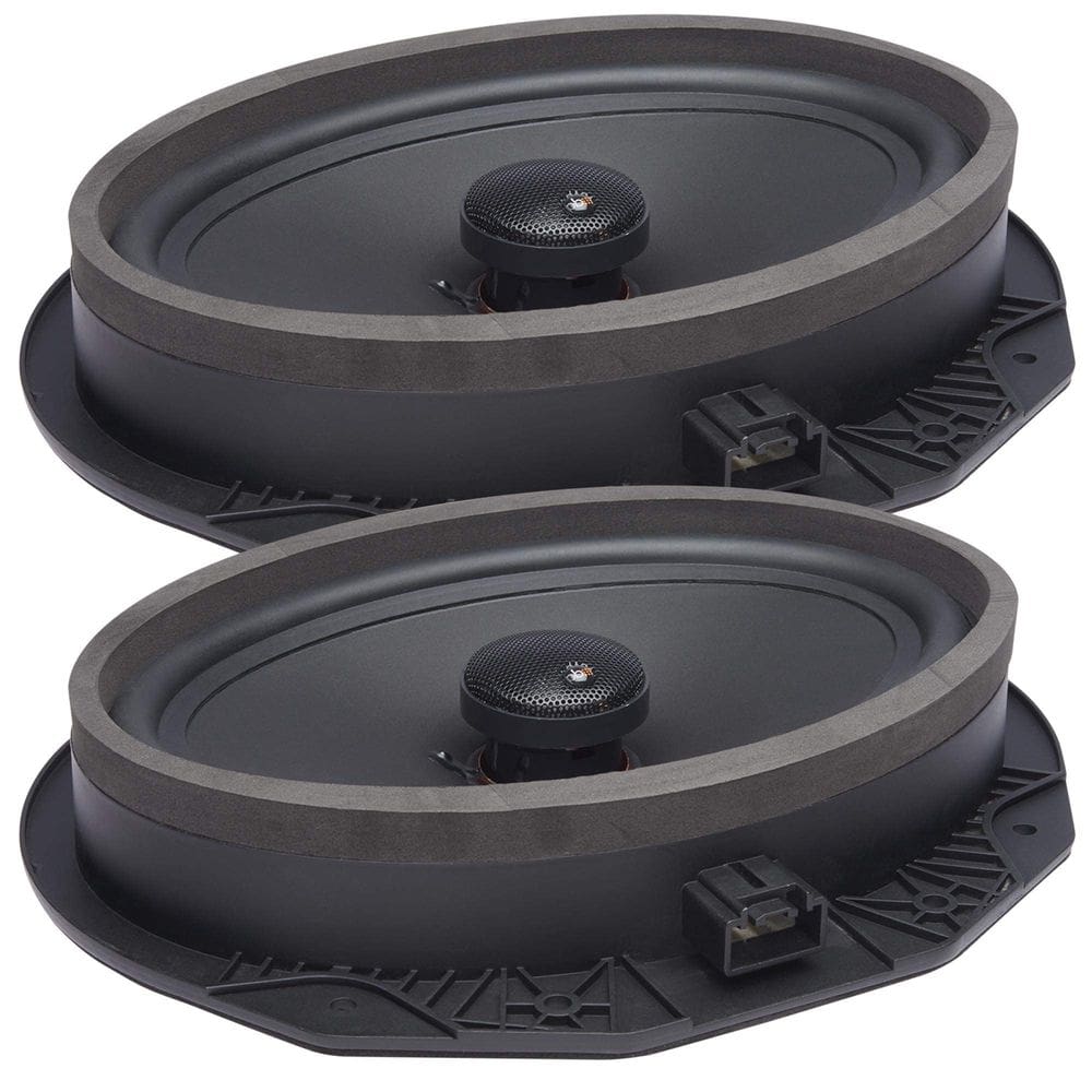 Alto-falantes coaxiais PowerBass OE692-FD 6x9 para Ford - Par