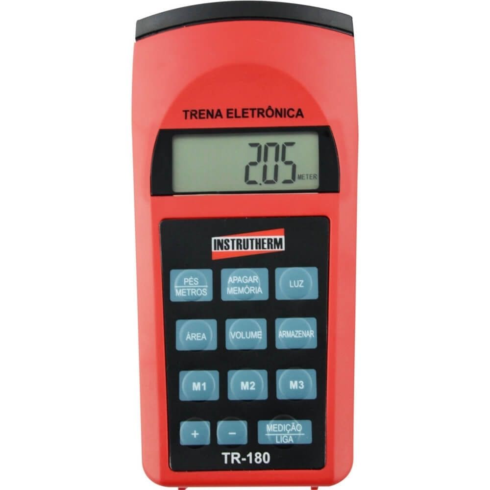 Trena Eletrônica Digital com Mira Laser TR-180 - 04191 - INSTRUTHERM