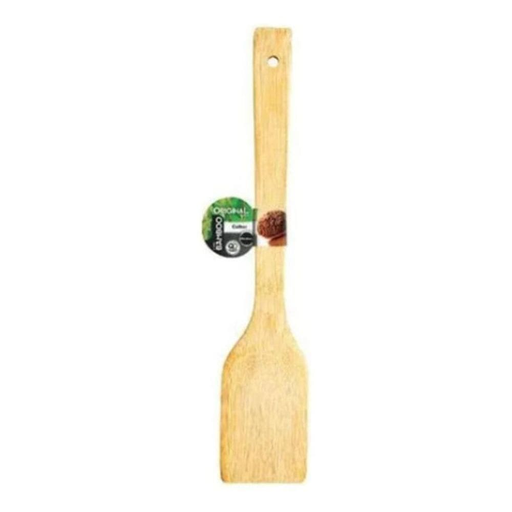 Espátula De Bambu Com 30Cm Comprimento