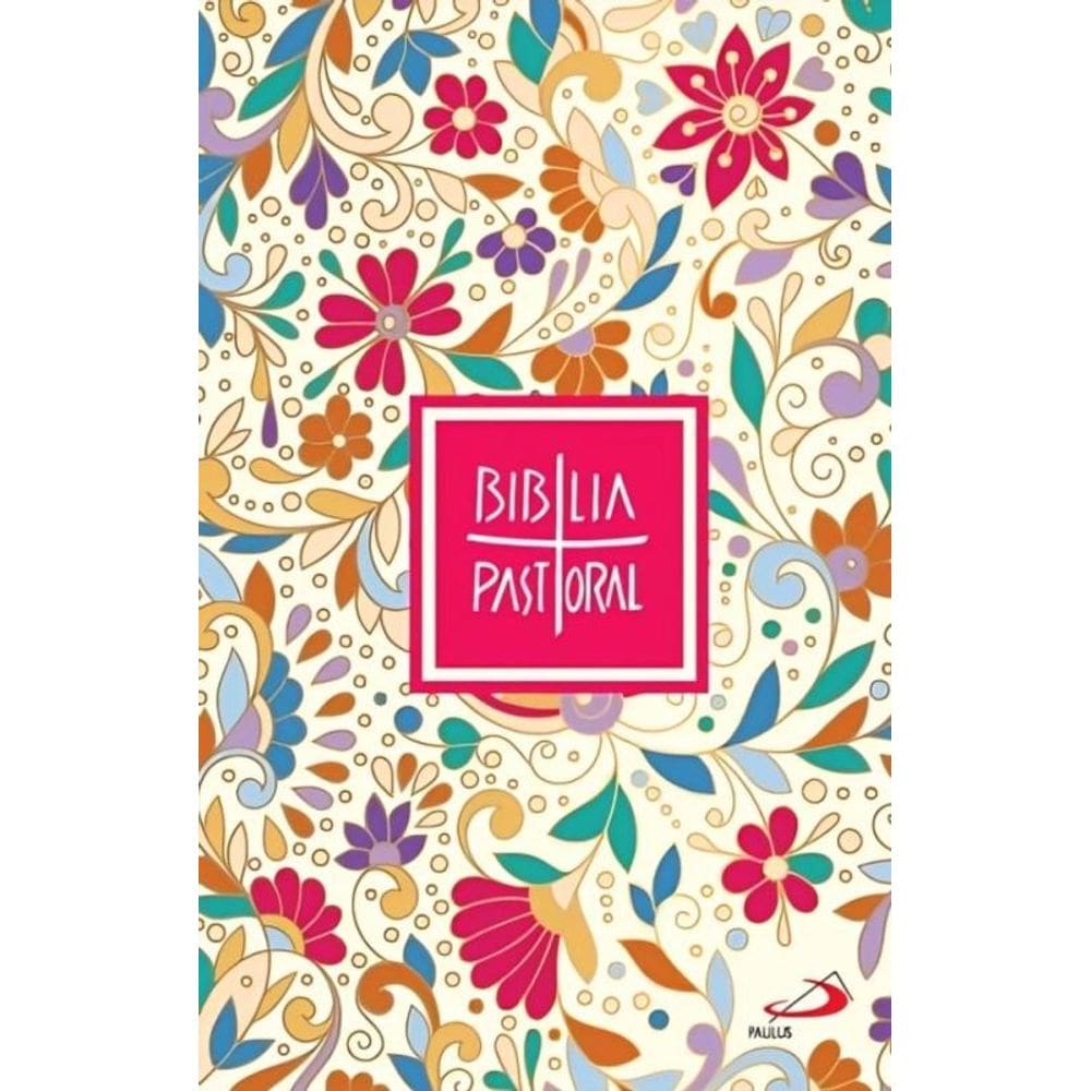 Nova Biblia Pastoral - Colorida Floral - Paulus