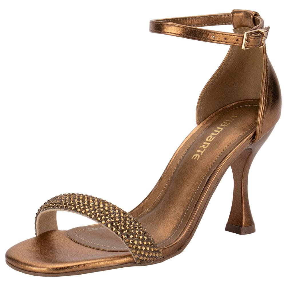 Sandália Feminina Salto Taça Via Marte 149009