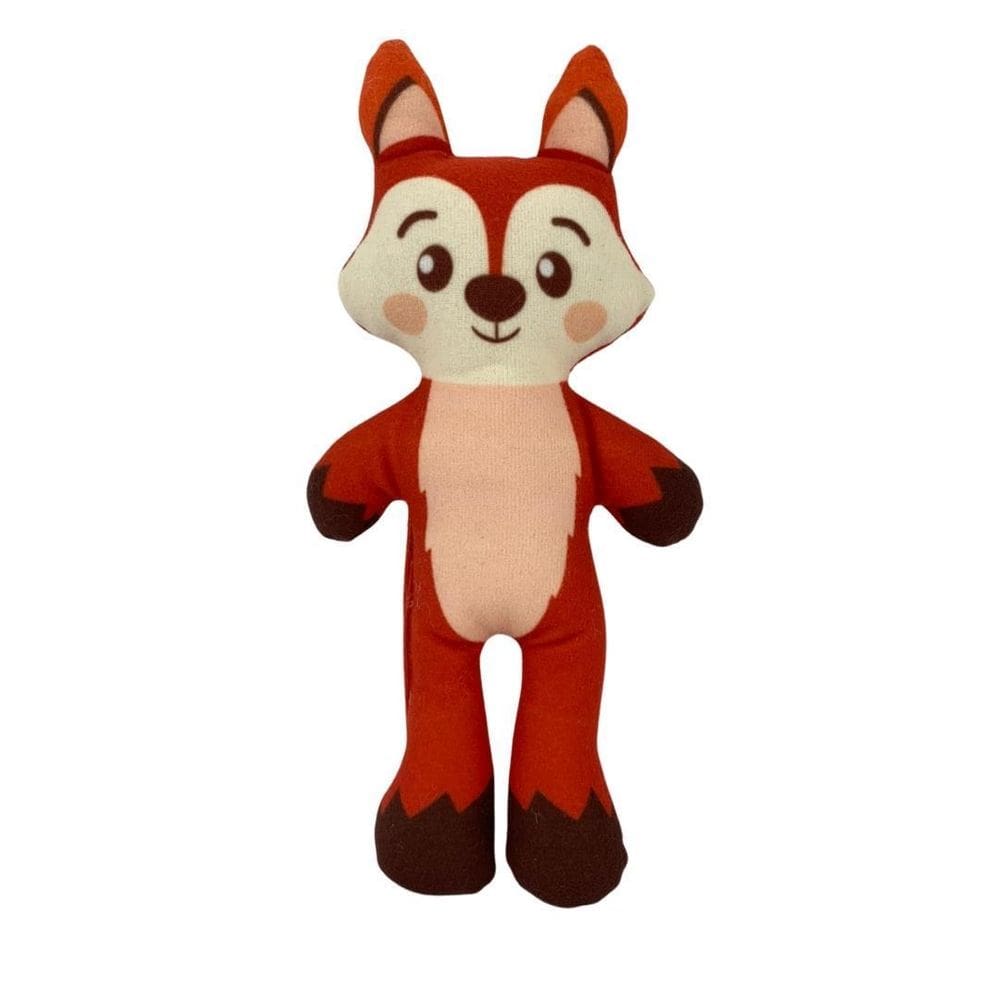 Brinquedo Mordedor Para Cães Cachorro Pelúcia Raposa