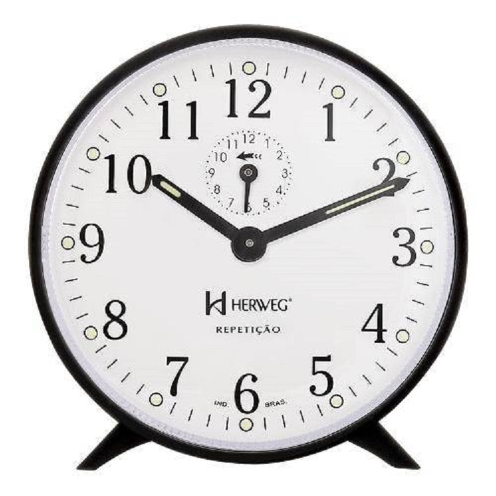 Despertador Herweg 2320034 Preto