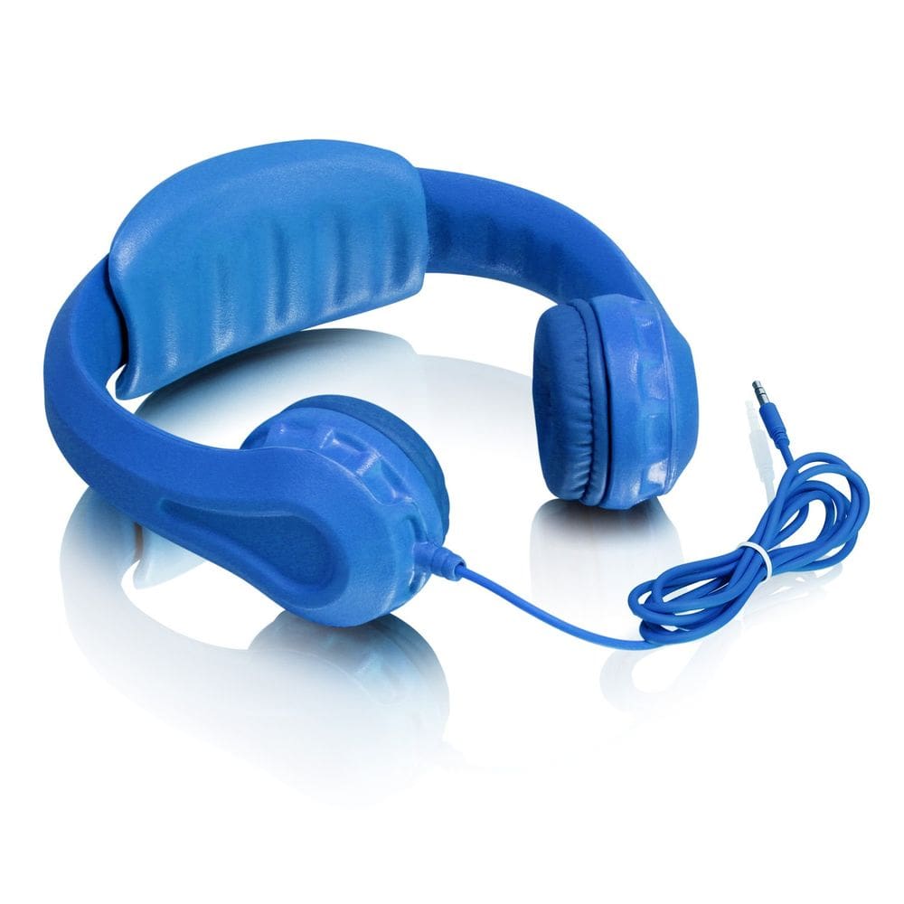 Fones de ouvido Aluratek AKH01FB com limite de volume com fio para crianças