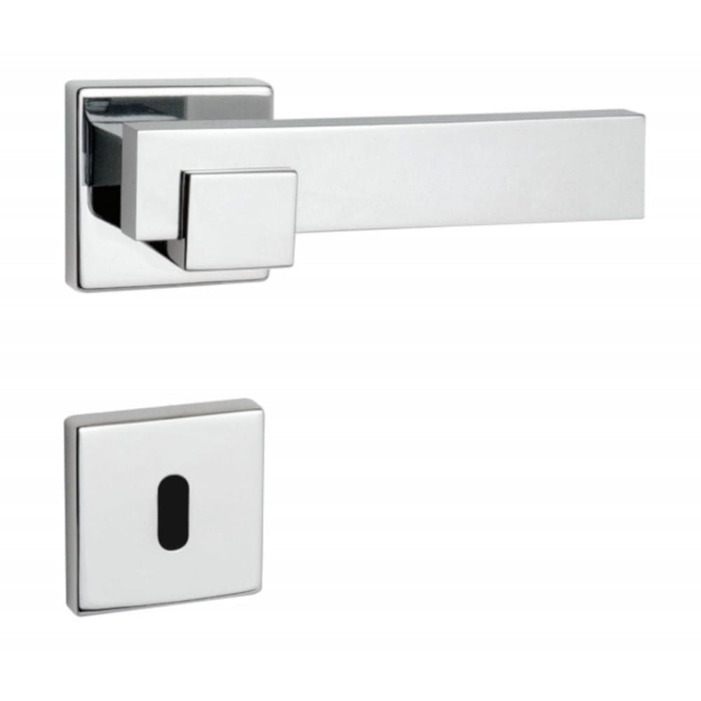 Fechadura Externa Kiko 55mm CR/CR Cromado - 43-4124 - LOCKWELL