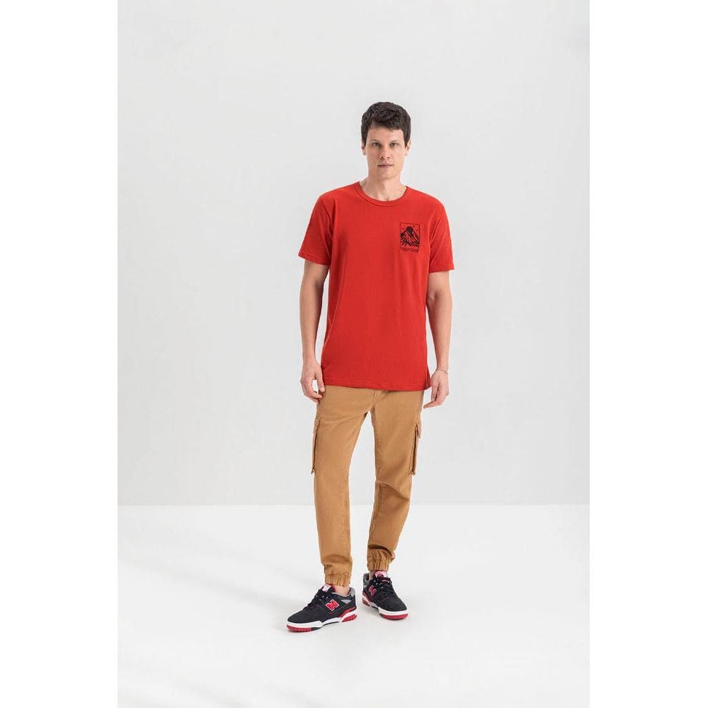 Camiseta masculina em malha Essendi P