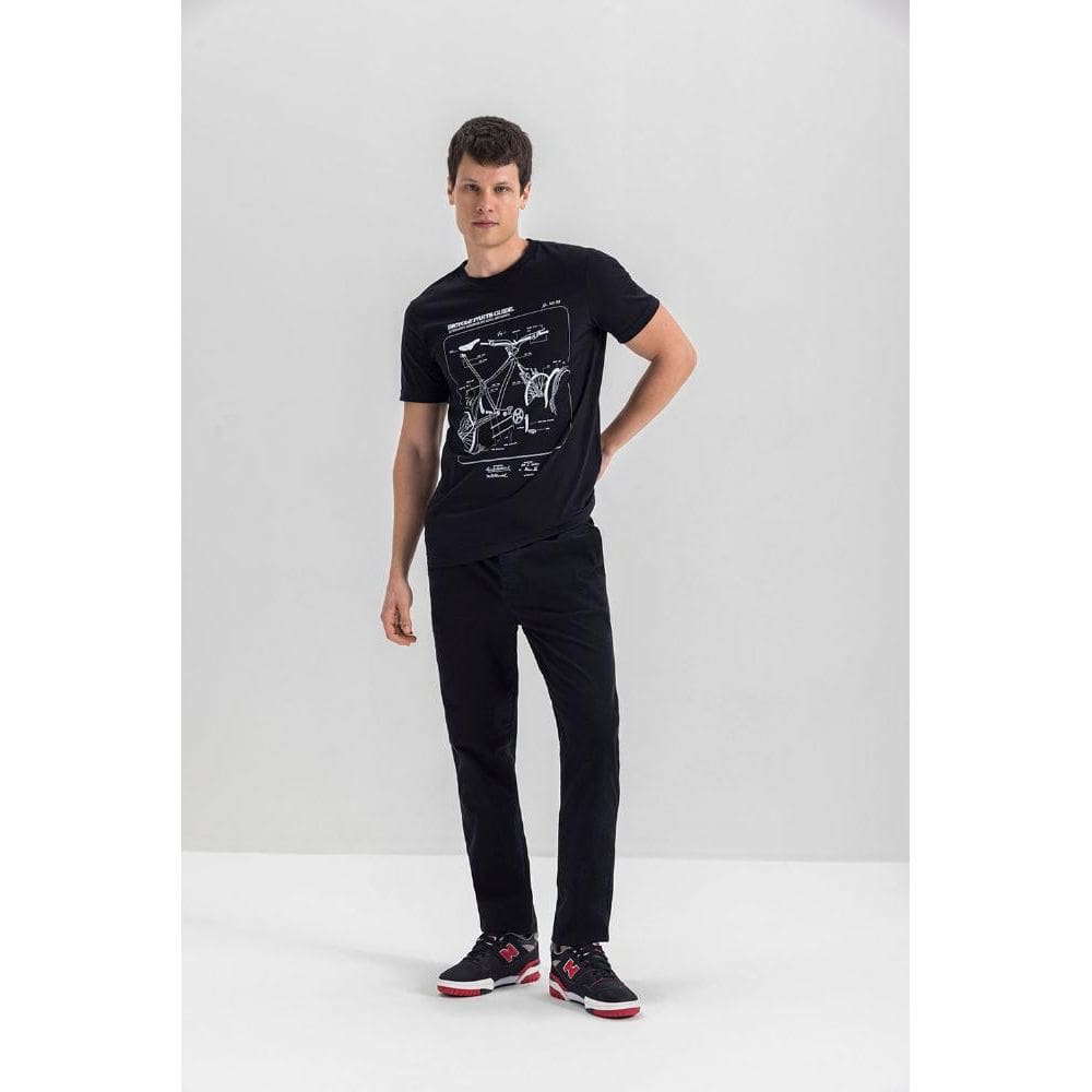 Camiseta masculina em malha Essendi P