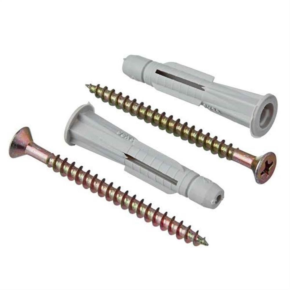 Bucha MU Dry Wall para Bloco Oco 10mm Nylon Parafuso Chato - BUO795 - FOXMIX