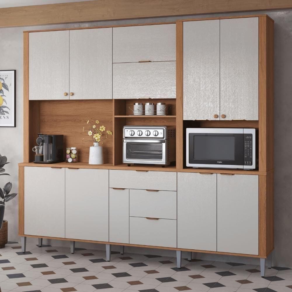 Armario Cozinha Ama Jequitiba-areia