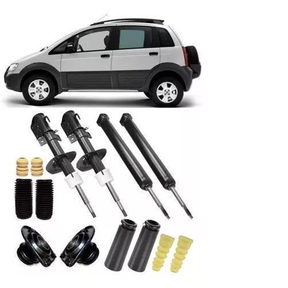 4 Amortecedor+ Kit Suspensão Idea Adventure 2008