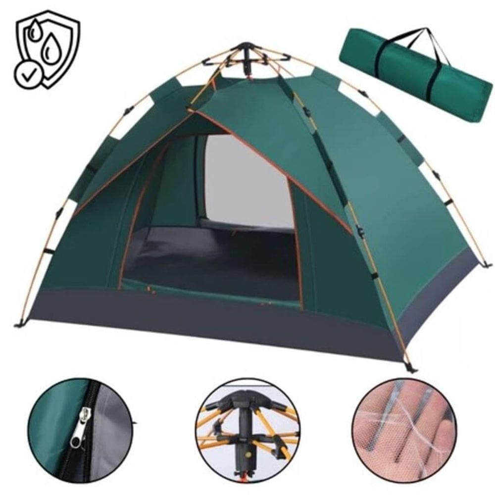 Barraca Acampamento Auto-Armável Impermeável Portátil Bolsa