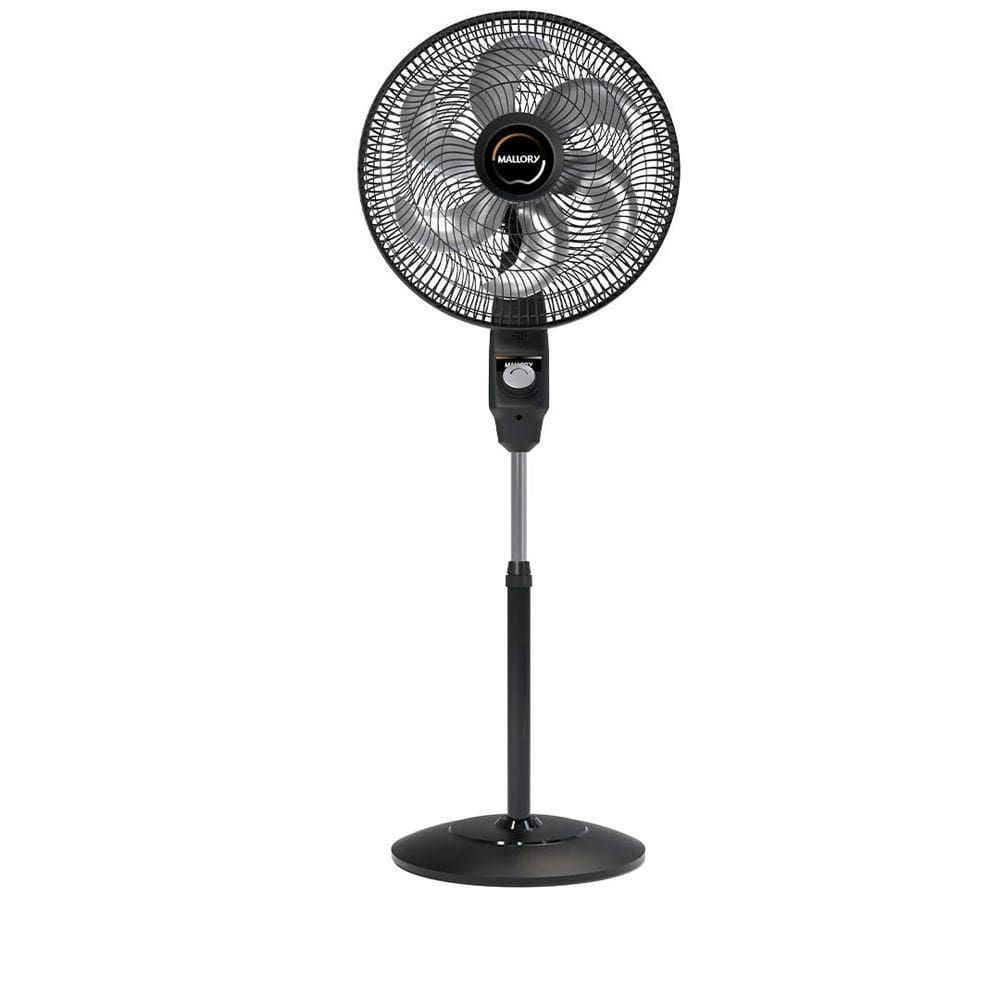 Ventilador De Coluna Mallory Éolo 40 Cm Preto E Grafite 220V
