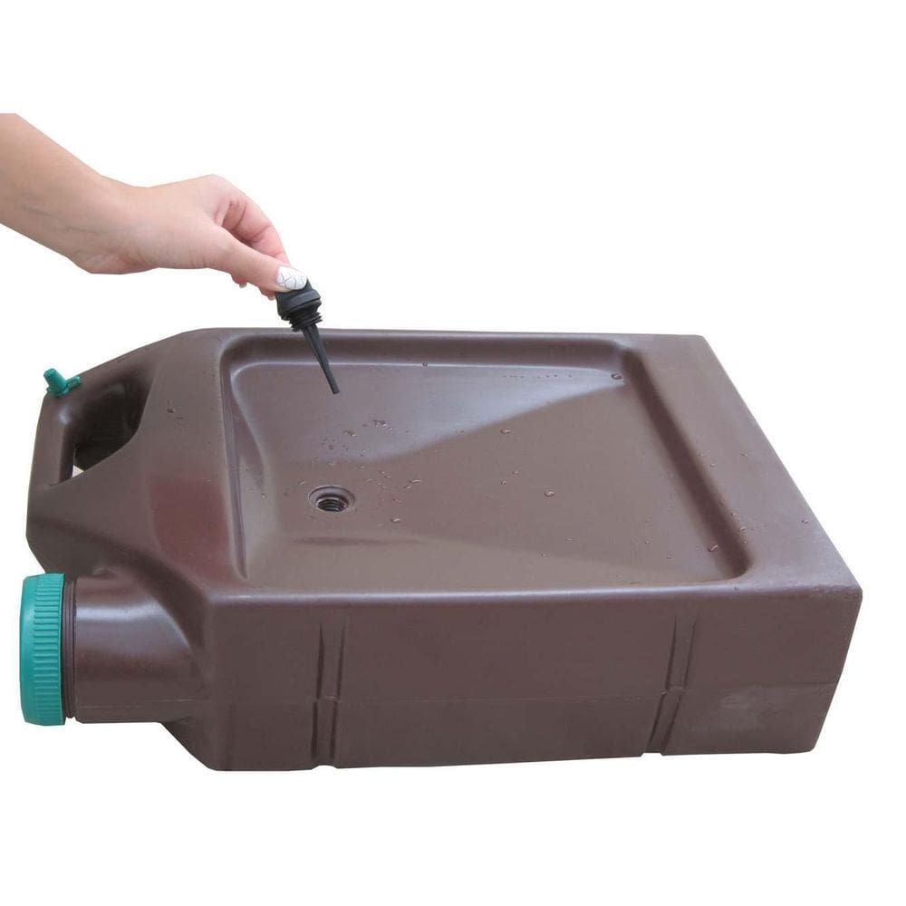 Galão Bandeja Para Descarte De Óleo Ecologico Marrom