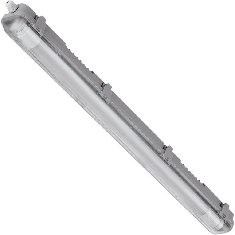 Luminária Ourofort IP65 LED T5 e T8 1x9 Watts - 01535 - OUROLUX