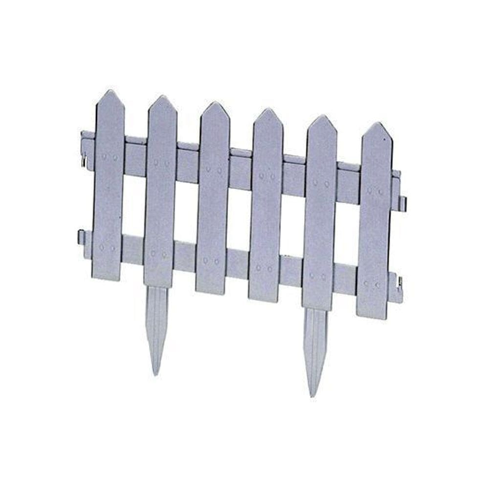 Cerca Decorativa Para Jardim De Plástico Mármore 40X29Cm
