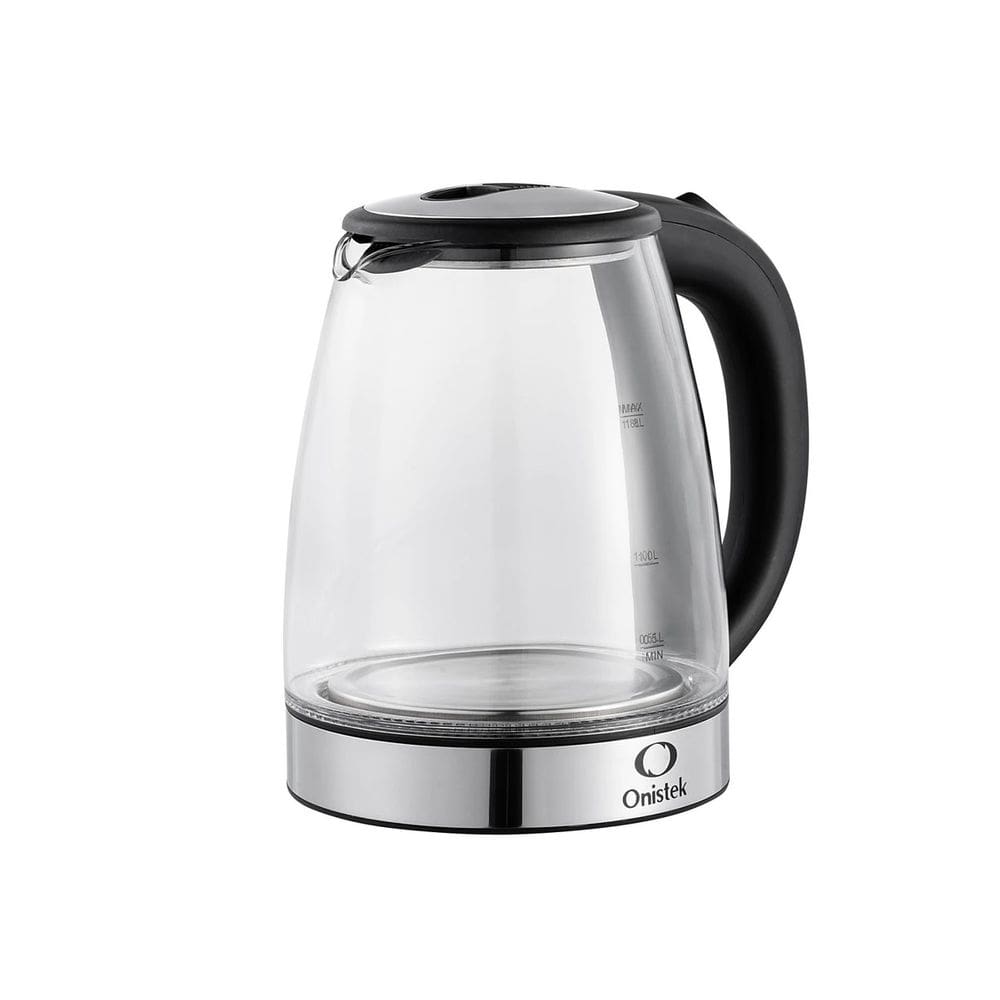 Chaleira Elétrica Jarra De Vidro Transparente C/ Led 1,8 Litros 110V