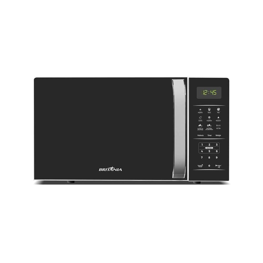 Micro-ondas 20 Litros Britânia Pintura Limpa Fácil BMO23 1100W 220V