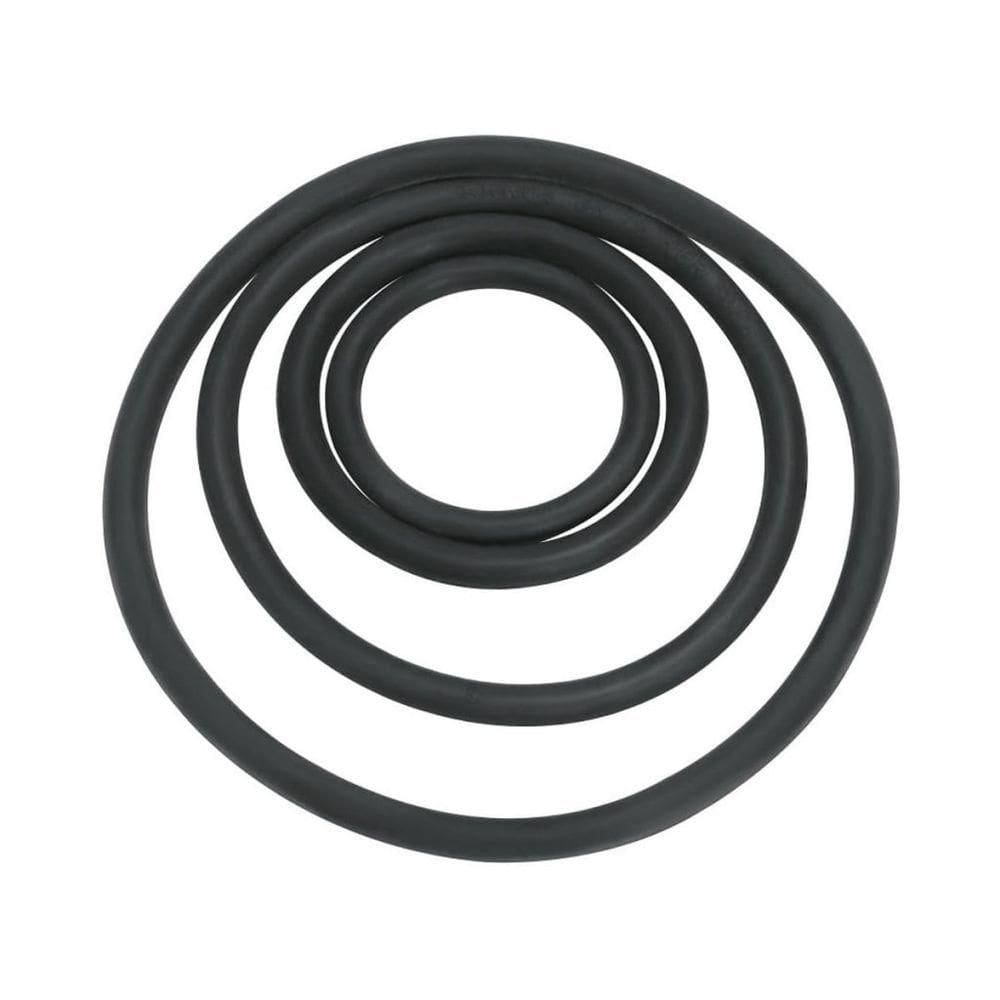 Anel Esgoto Preto 75mm Borracha Esgoto 7,5cm Amanco