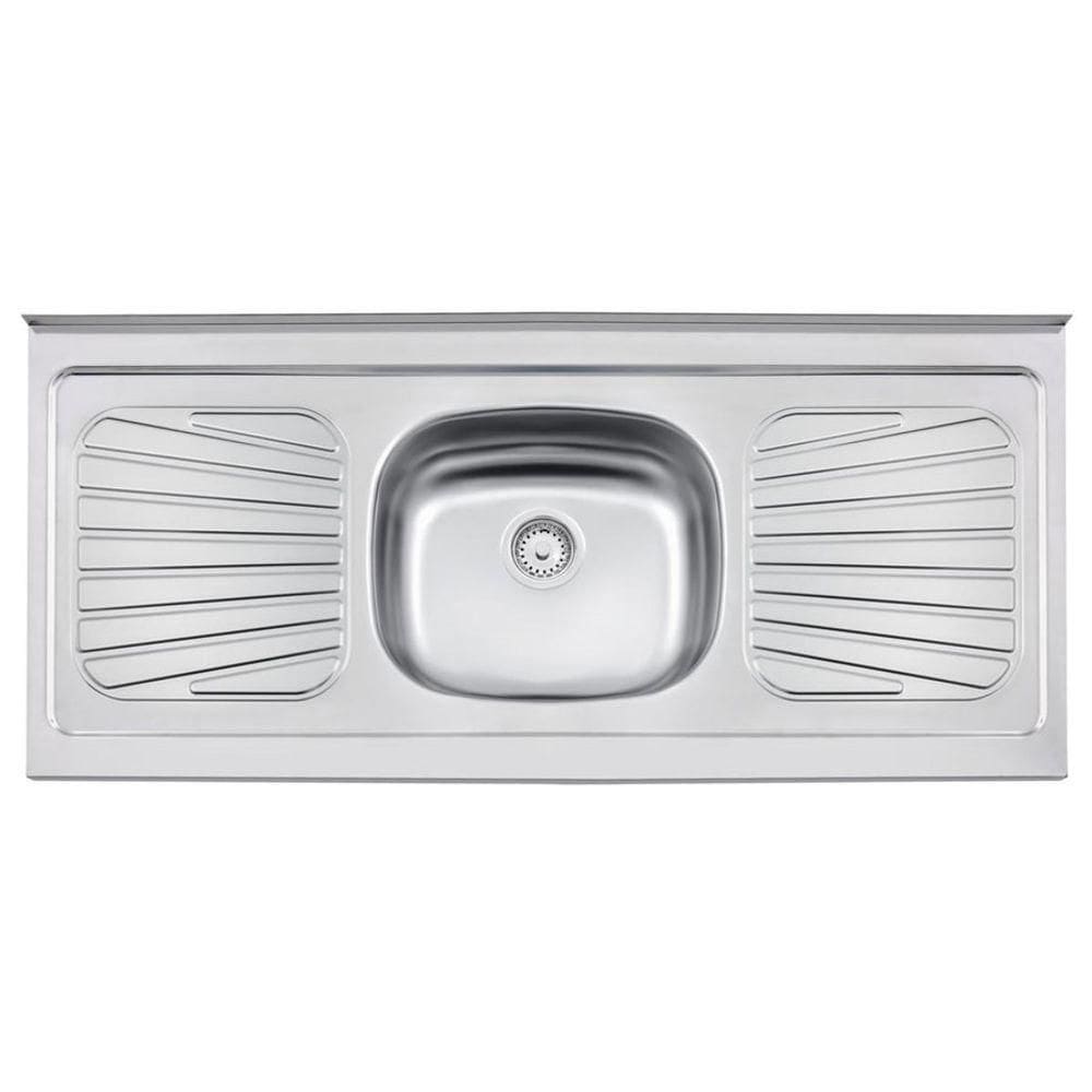 Pia De Apoio Em Aço Inox Tramontina New Raggi 40 120 X 52cm