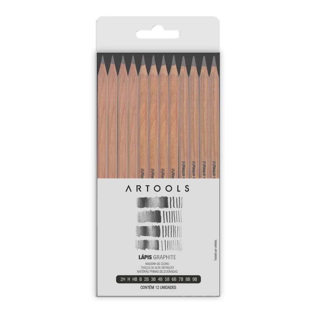 Estojo Lapis Grafite Artools