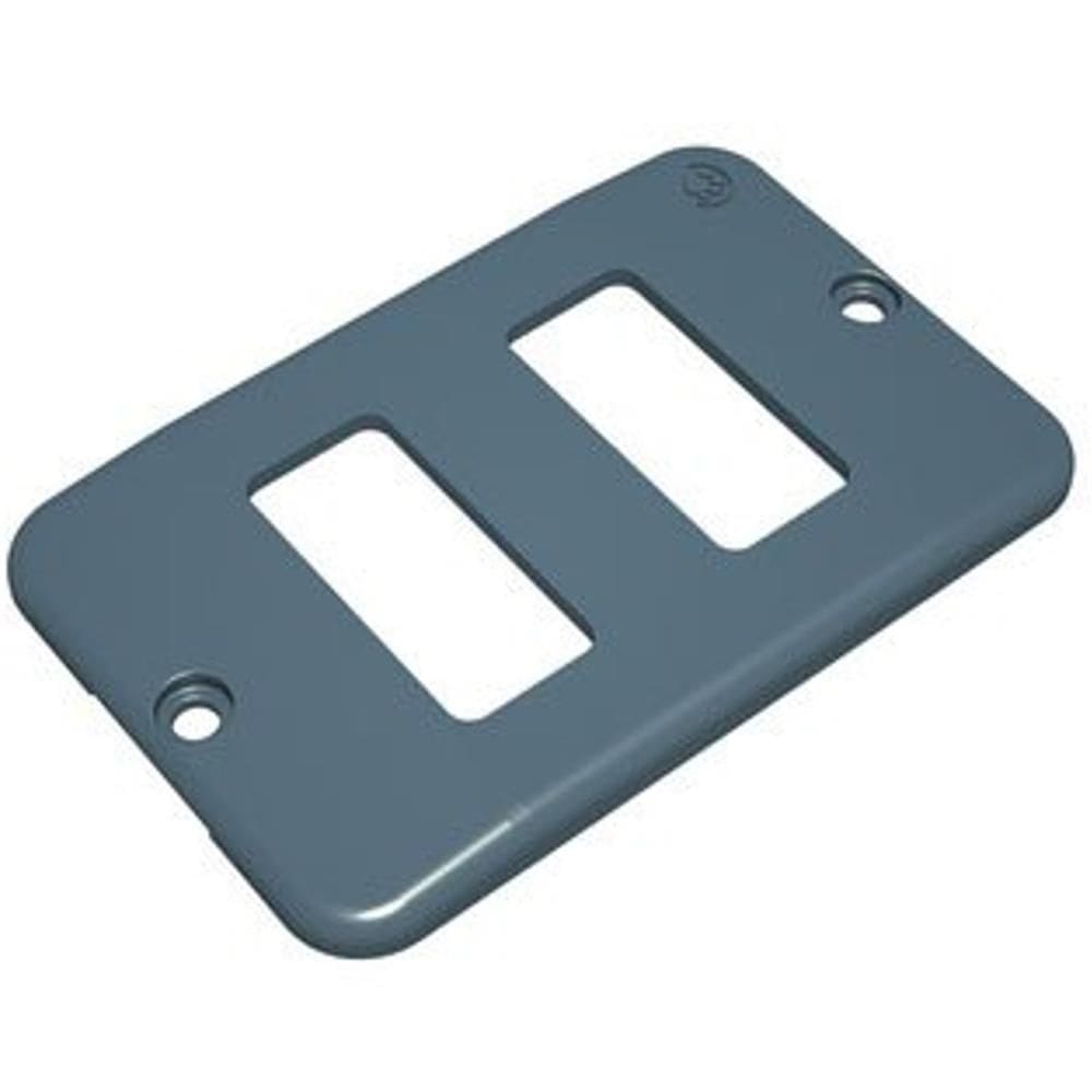 Tampa de 2 Interruptor Separados Condulete Top - 36005530 - TIGRE