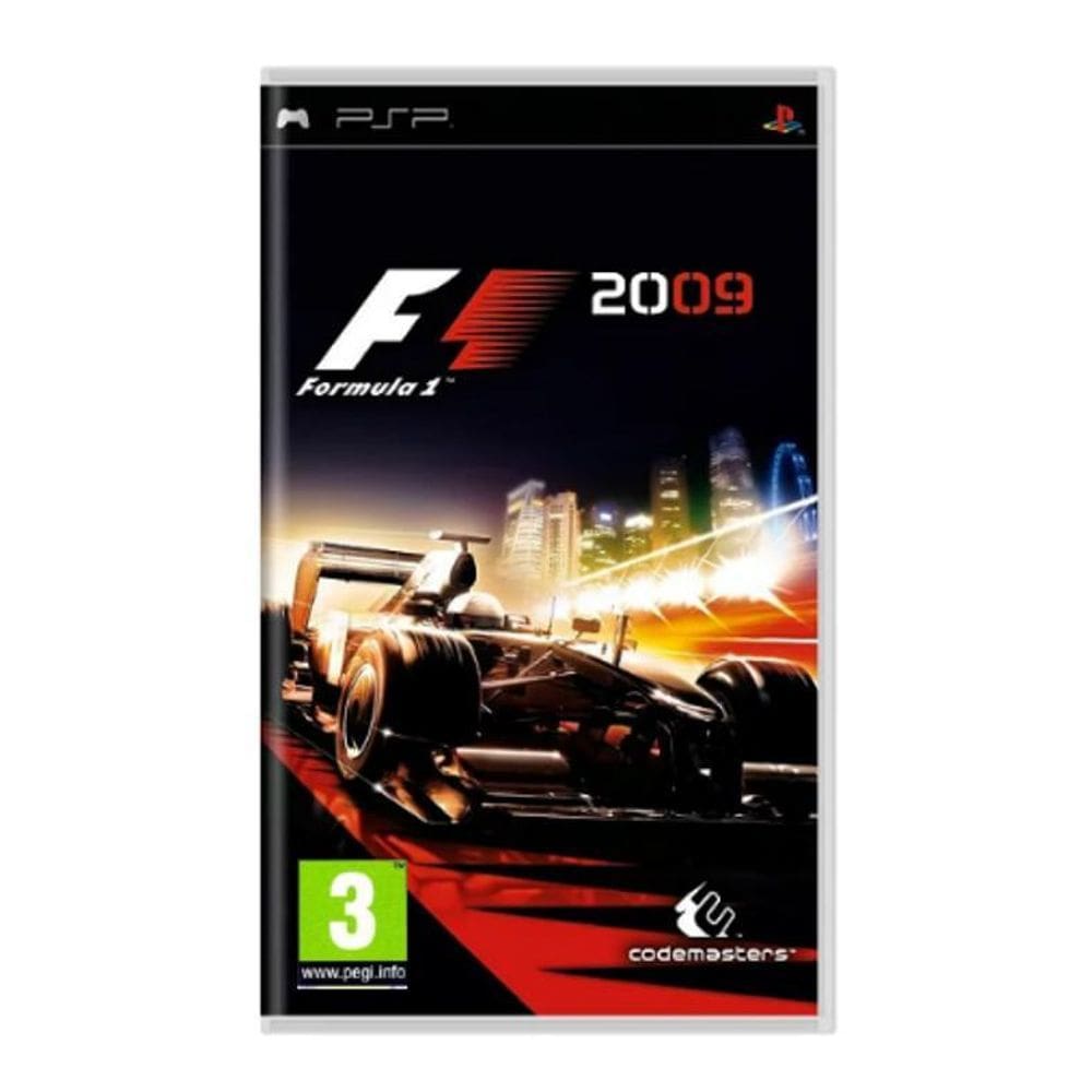 Jogo F1 2009 Psp Novo