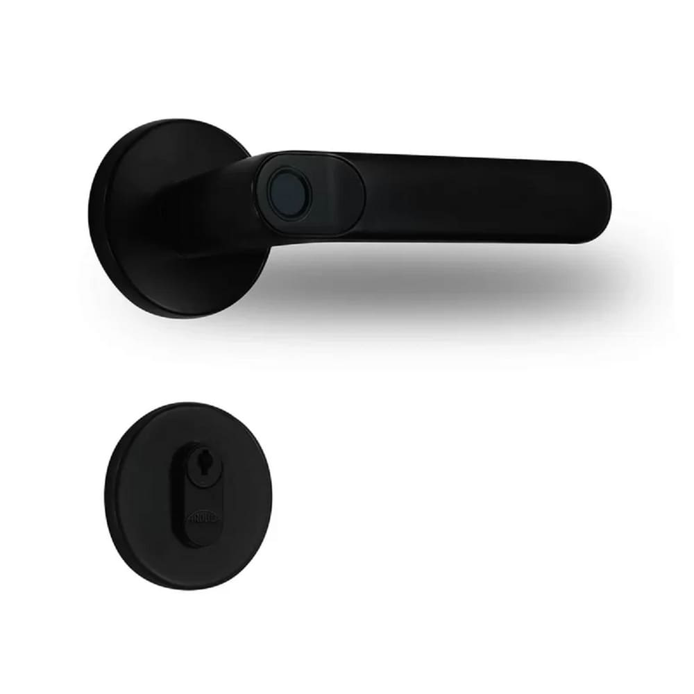 Fechadura Porta Digital Biométrica Arouca Digi 55 Abnt Nbr