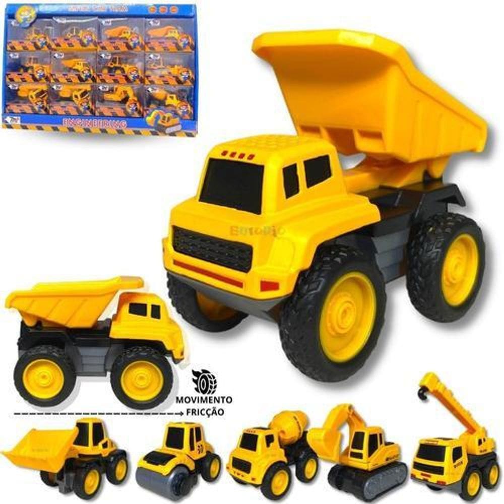 Kit Brinquedo Infantil Construção - Caçamba