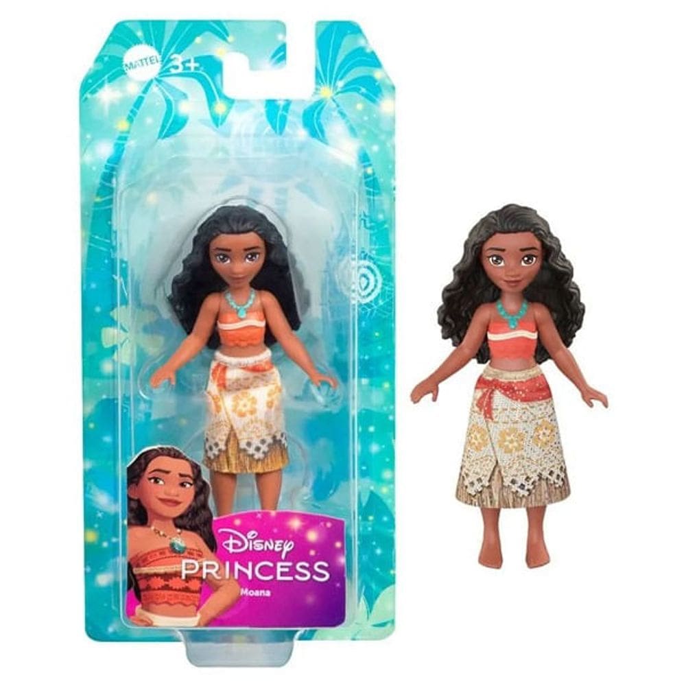 Boneca - Moana Miniatura Disney Princes HPL55 MATTEL