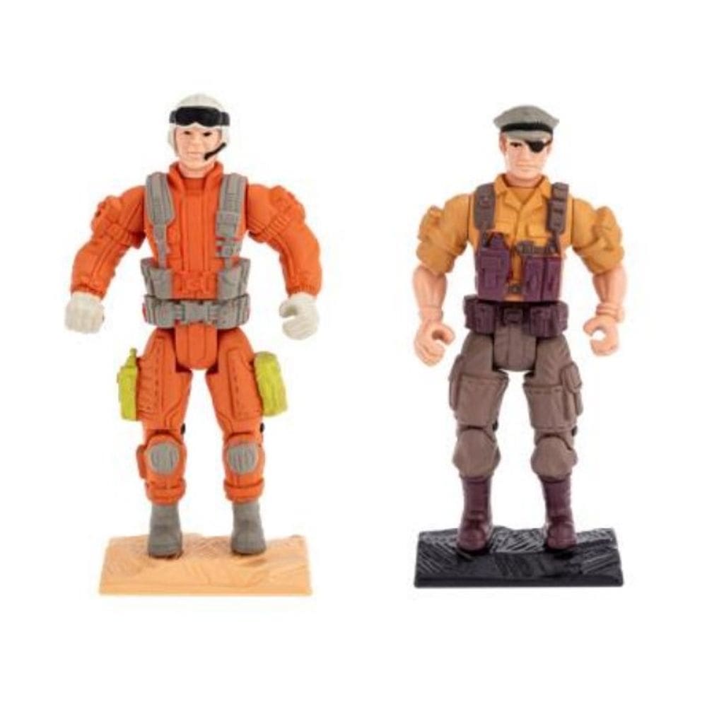 J. Dean x Jackall - SOS Comandos - Cartela com 2 Figuras e Acessórios - Gulliver