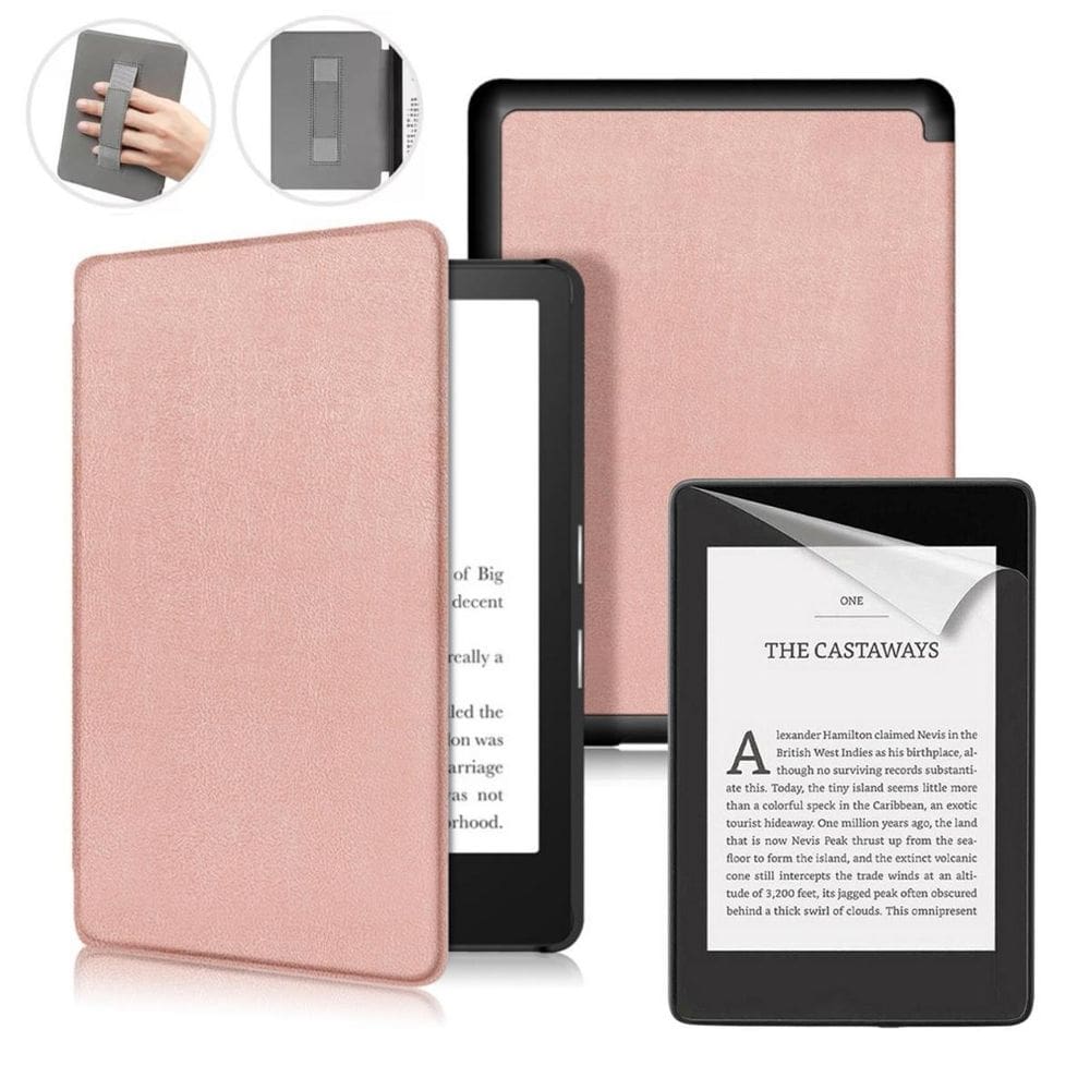 Capinha Com Alça Para Kindle 12 Signature Edition + Película