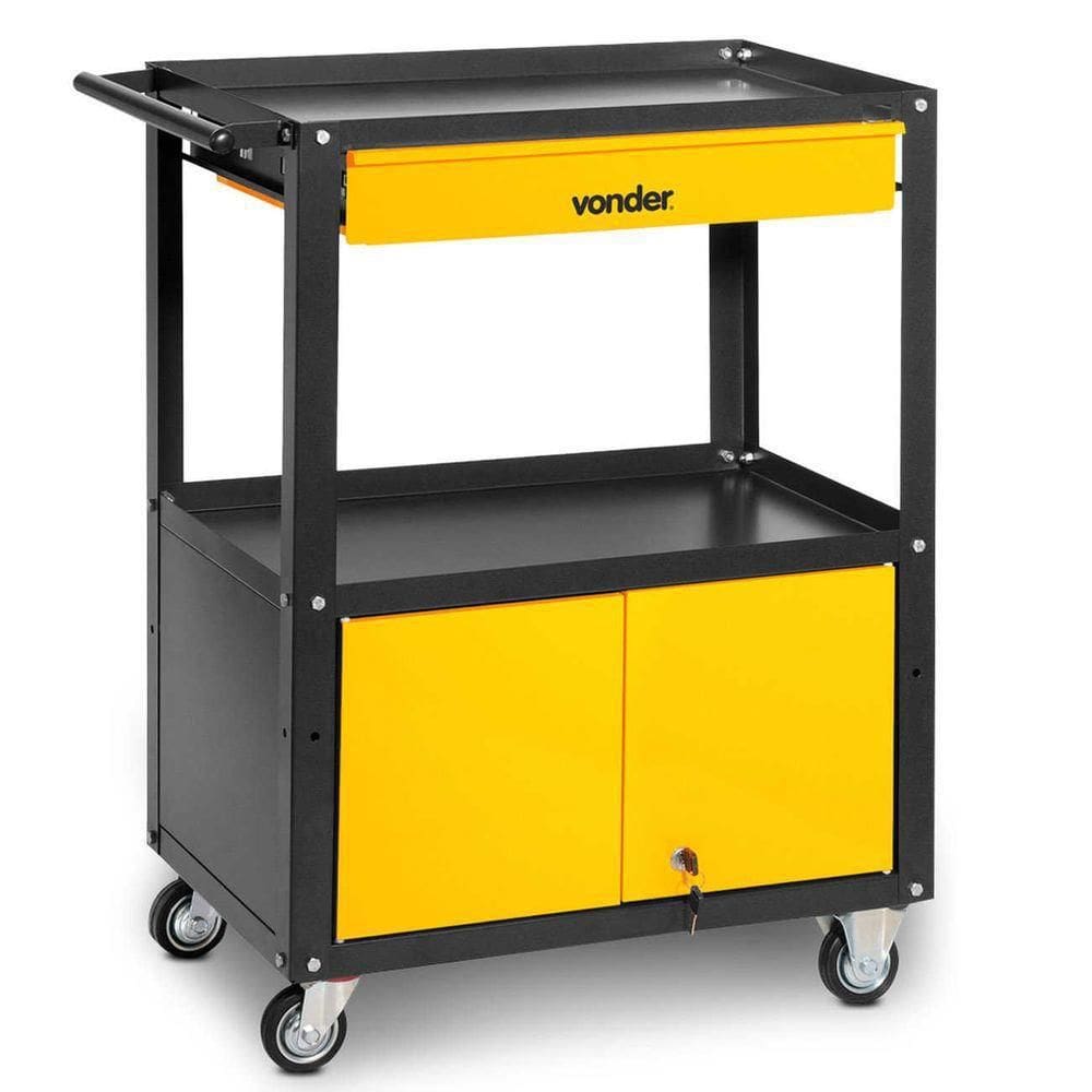 Carro P/ Ferramentas C/ Gaveta E Armario 6161150106 - Vonder