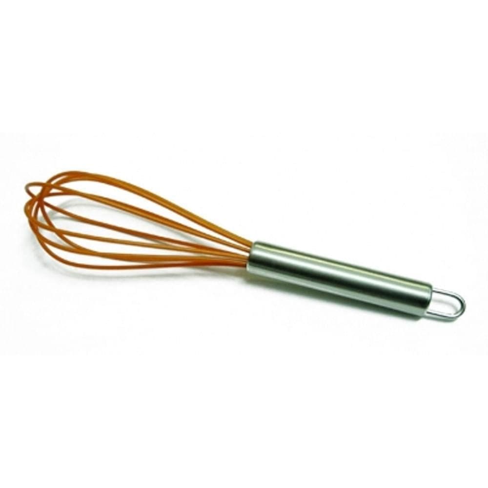 Batedor Em Silicone Laranja 30,5 Cm D6120-Lj