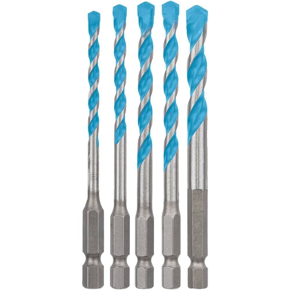 Jogo De Brocas Multiconstrução, Mecha Multimaterial HEX-9 Com 5 Peças 5.5/6/6/7/8mm- 2608900586000 - BOSCH