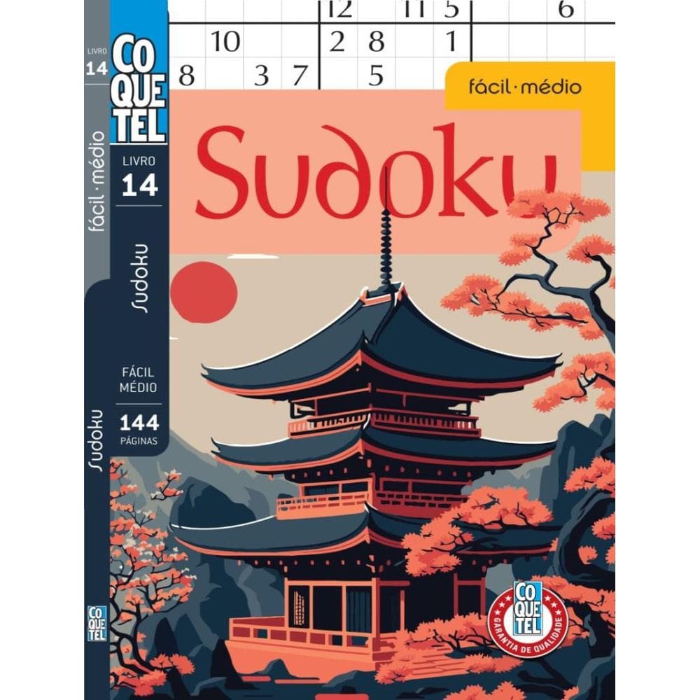 Colecao Coquetel - Sudoku - Nivel Facil/Medio - 14ª Ed