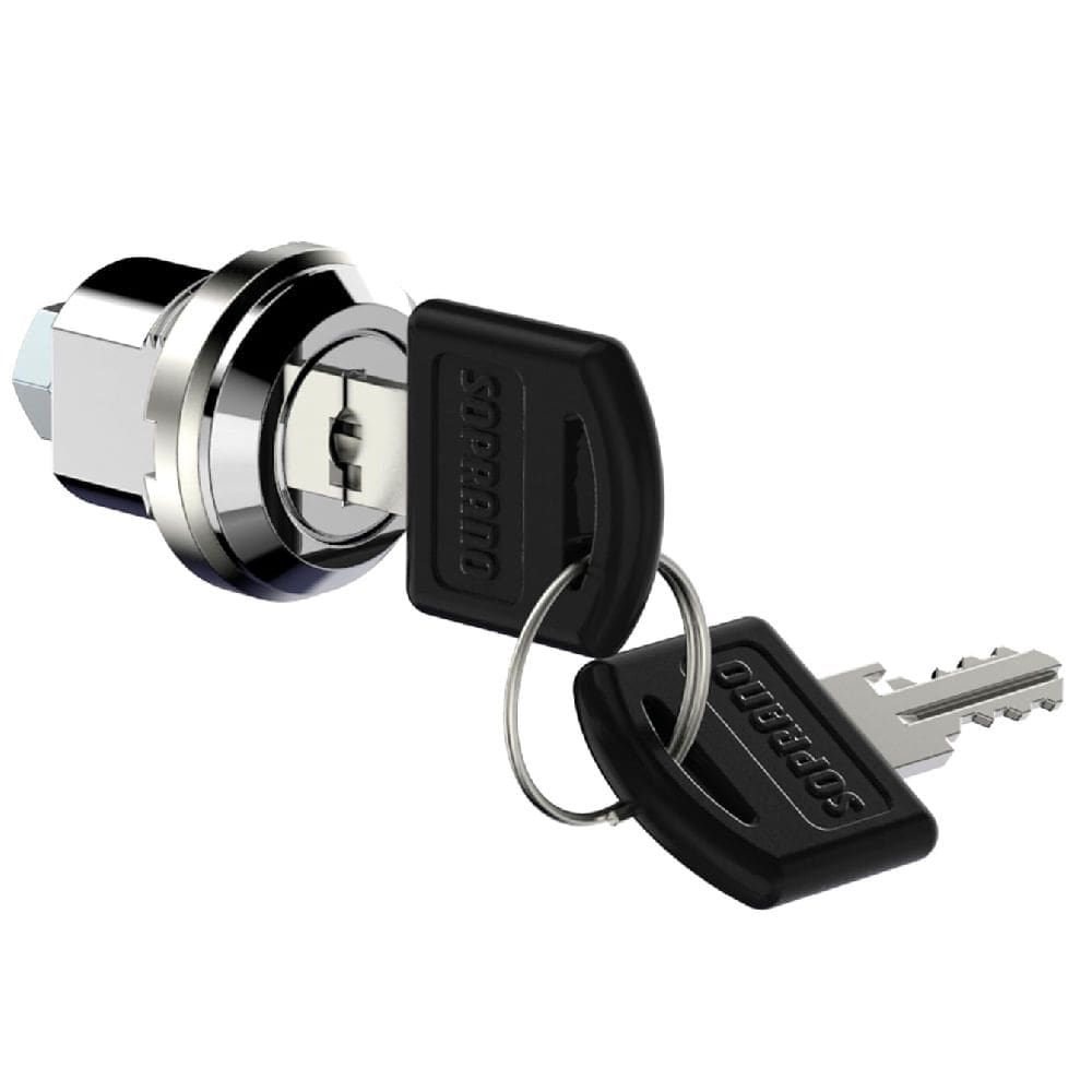 Fechadura Para Móveis De Aço 4511 90º 1 Peça Com Porca e Lingueta Furo Estrela 7,6 e Dobra 1,5X49mm Embalagem Autosserviço -06909451130 - SOPRANO