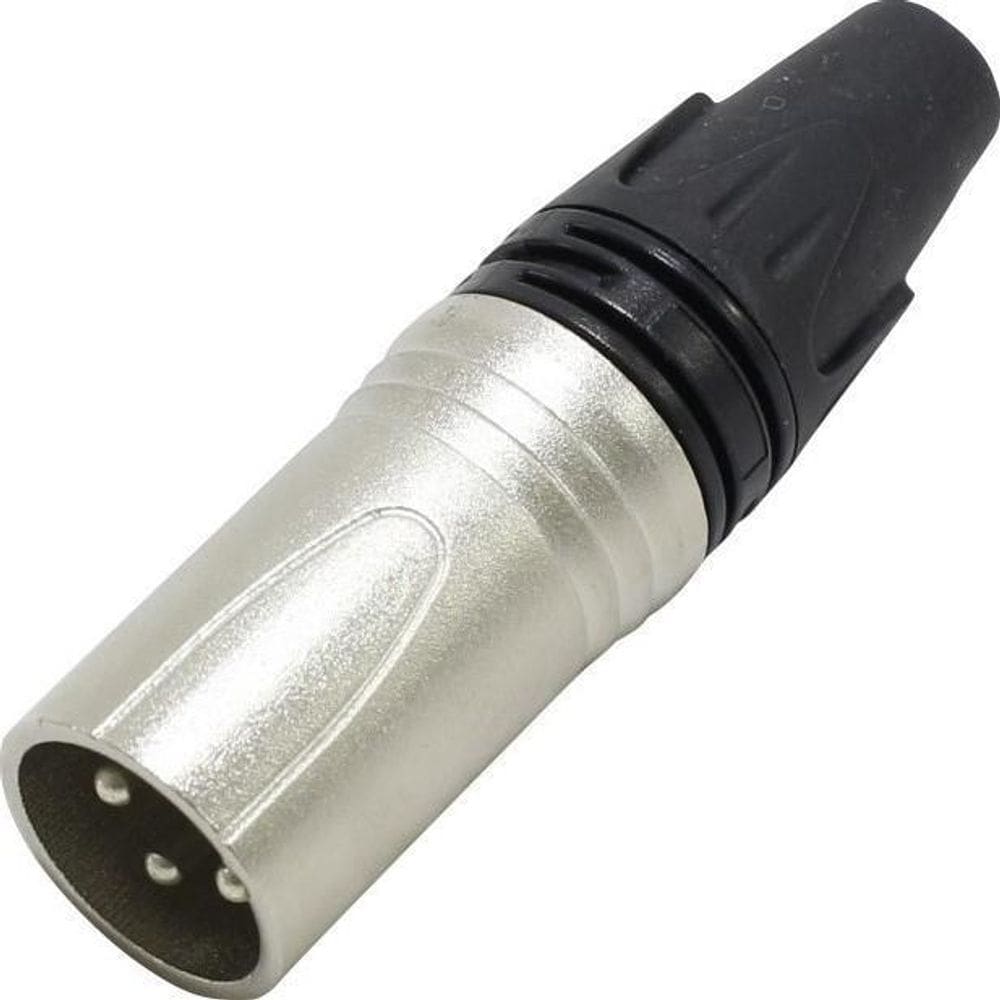 Plug Xlr Macho Cannon Mxt Metal C30Mn-3