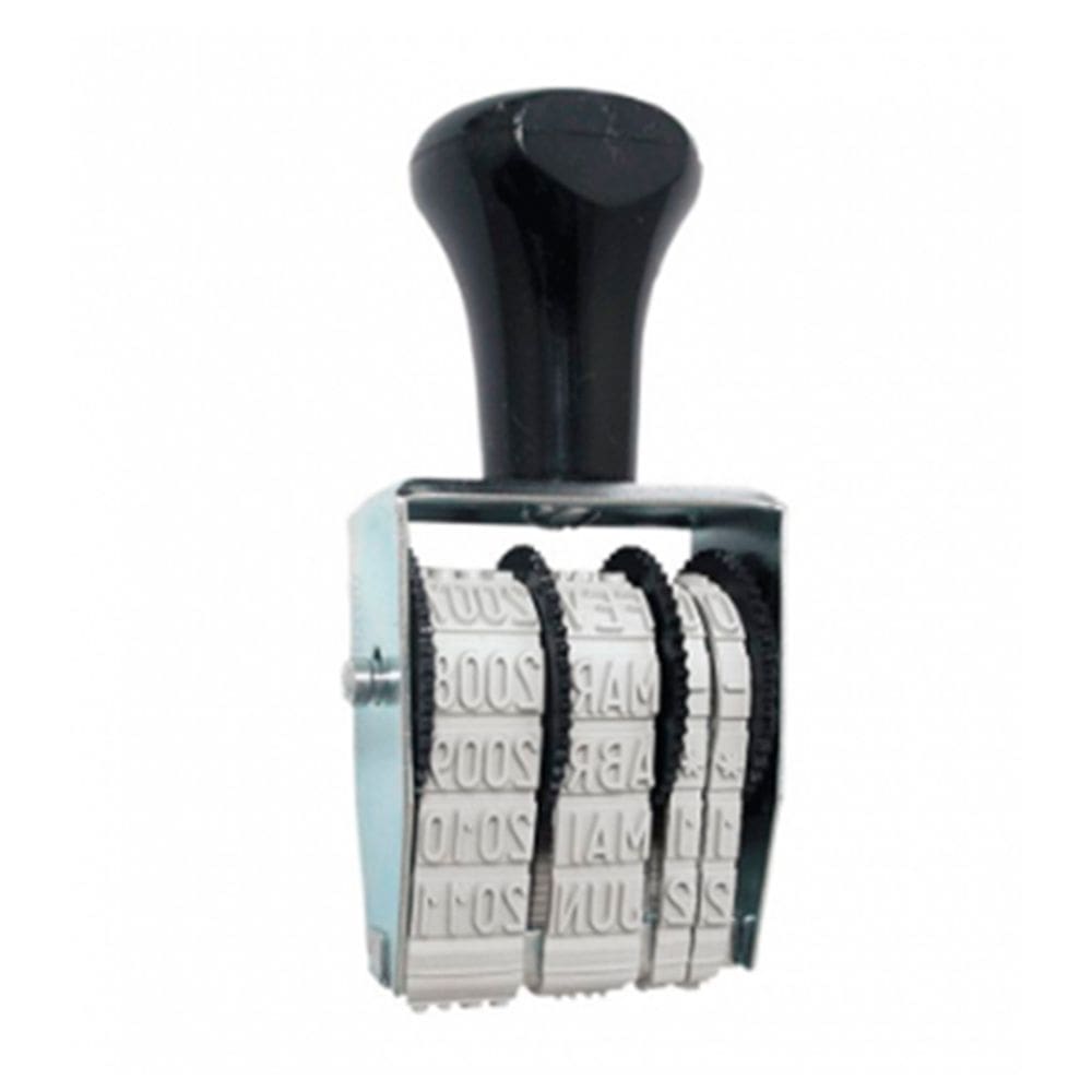 Carimbo Datador 5mm - Giratório Manual - Data Kanji