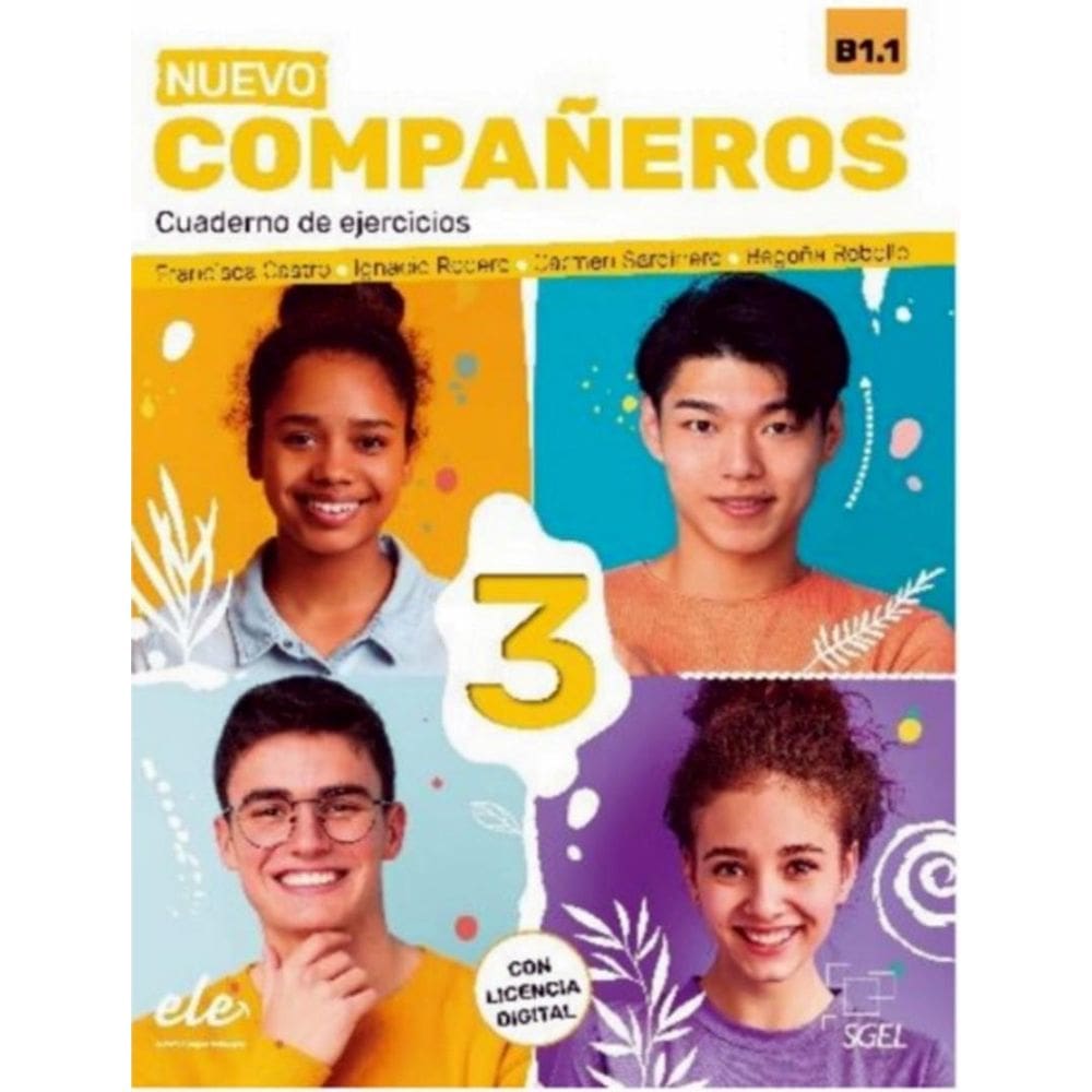 Nuevo Companeros 3 (B1.1) - Cuaderno De Ejercicios + Licencia Digital - 3ª Ed