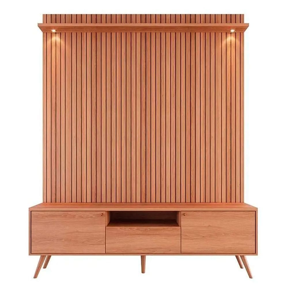 Rack Bancada com Painel para Tv de até 70” Rivire 1 Porta