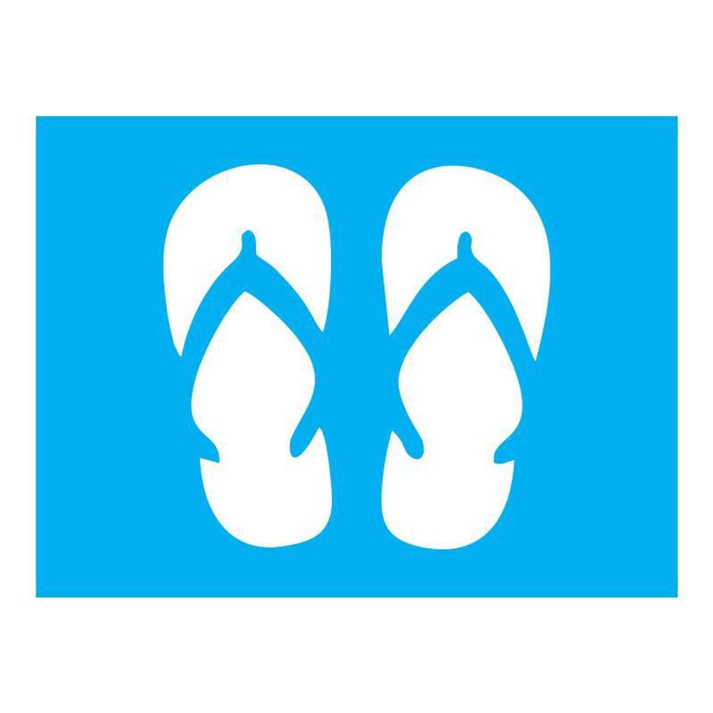 Stencil Tamako Chinelo - 15X20Cm - Ref A3065