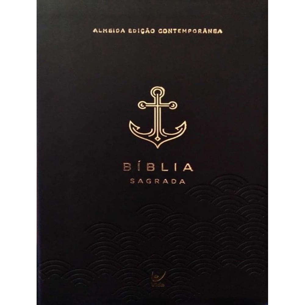 Biblia Aec - Letra Grande - Capa Pu Impresso - Preta