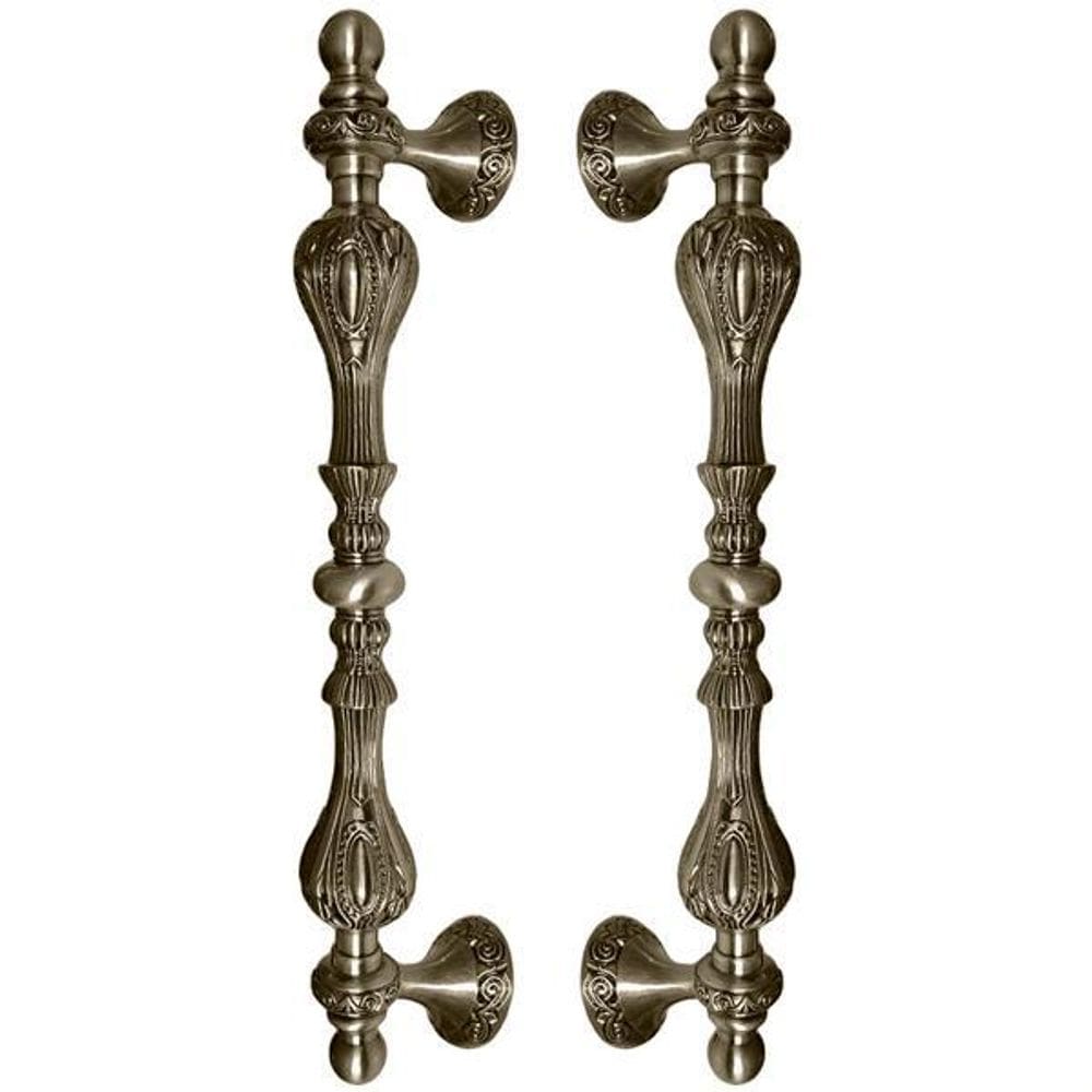 Puxador Duplo Florence 430mm Bronze Antigo - Máxima Metais