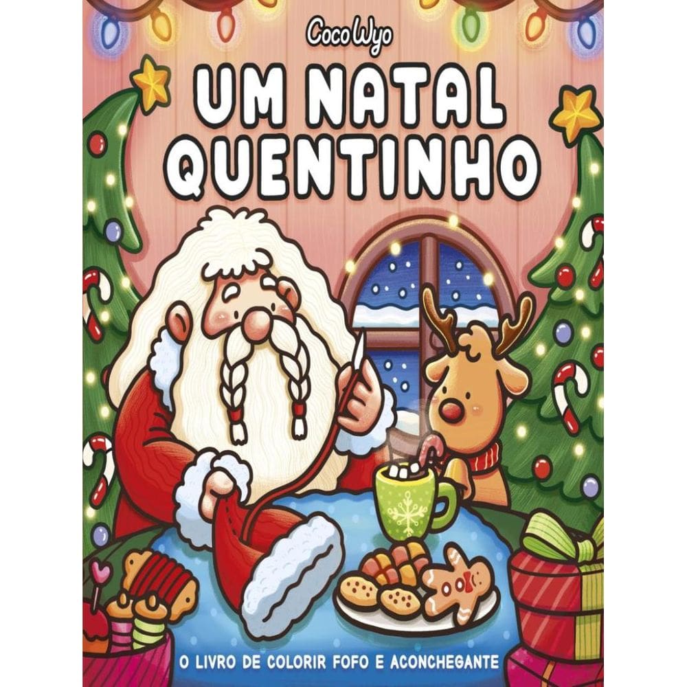 Natal Quentinho, Um (Cozy Christmas) - O Livro De Colorir Coco Wyo