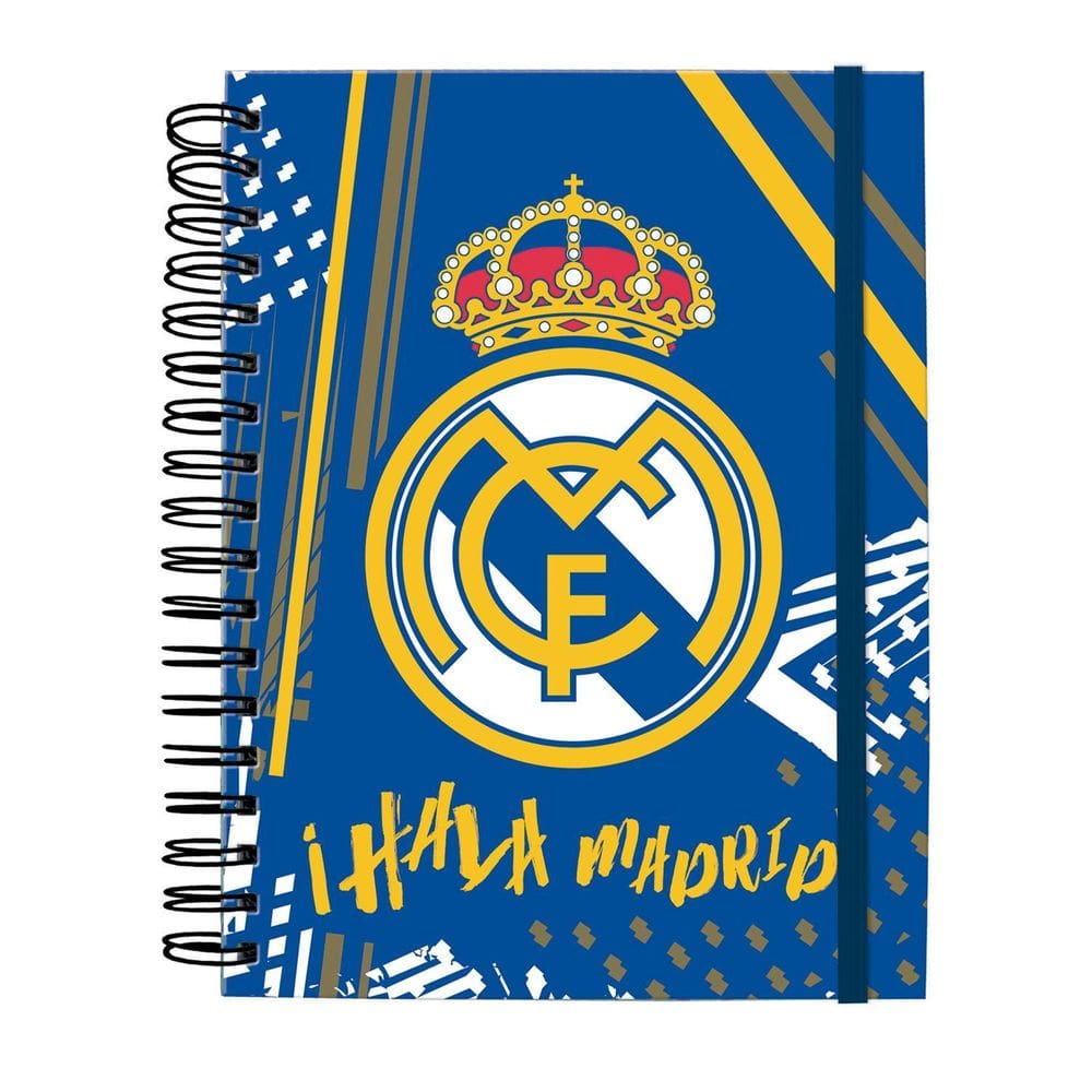 Caderno Colegial Smart Real Madrid 10 Div 80 Fls