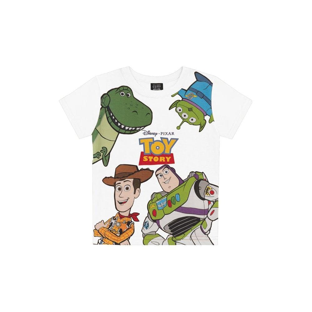 Camiseta infantil unissex do Toy Story Brandili