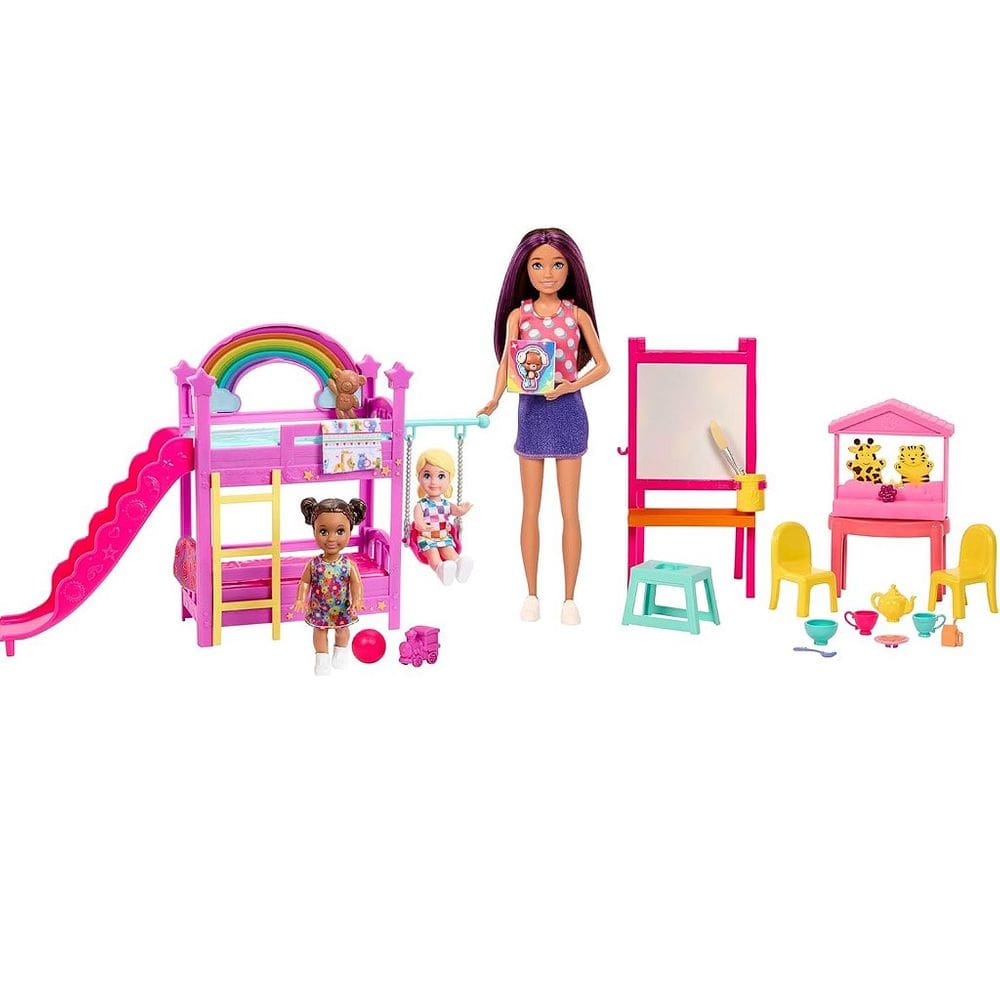 Playset Barbie Skipper Dia de Cuidado - Mattel